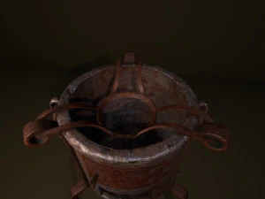 alchemical stove set 3D Model