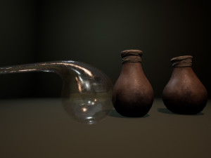 alchemical stove set Modello 3D