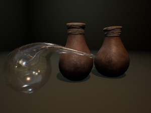 alchemical stove set Modello 3D