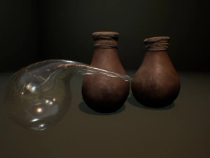 alchemical stove set 3D Model