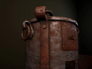 alchemical stove set 3D Model