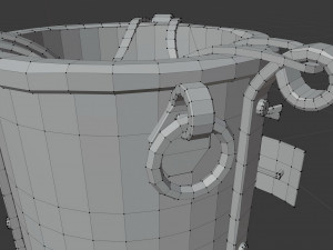 alchemical stove set Modello 3D