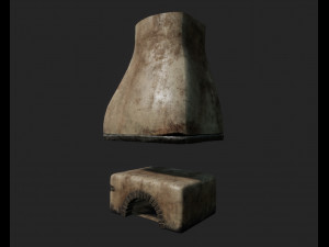 classic stove 3D मॉडल
