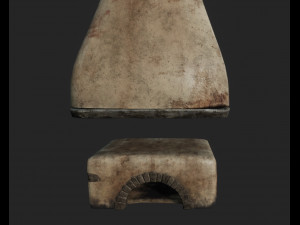 classic stove Modelo 3D