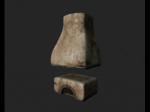classic stove 3D मॉडल