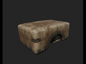 classic stove 3D मॉडल