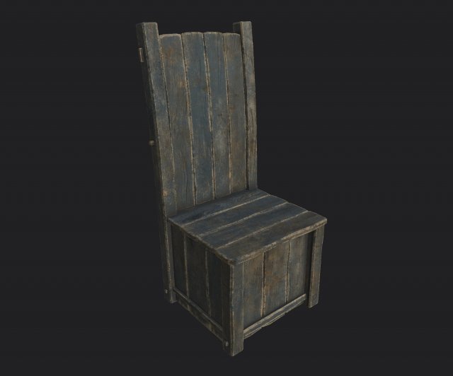 chair set Modello 3D .c4d .max .obj .3ds .fbx .stl .blend 