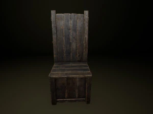 ensemble de chaises Modèle 3D