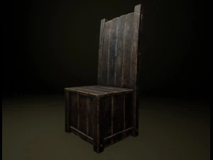 ensemble de chaises Modèle 3D