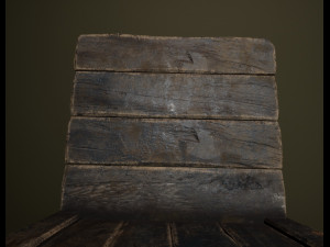 chair set Modello 3D