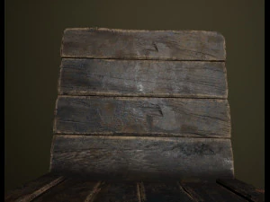 ensemble de chaises Modèle 3D