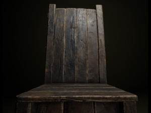 chair set Modello 3D