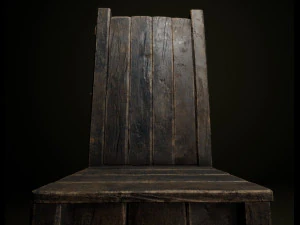 ensemble de chaises Modèle 3D