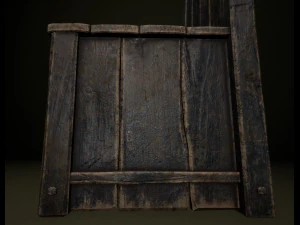 ensemble de chaises Modèle 3D