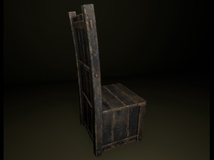 chair set Modello 3D