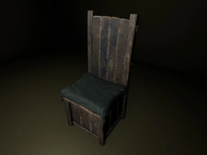 ensemble de chaises Modèle 3D