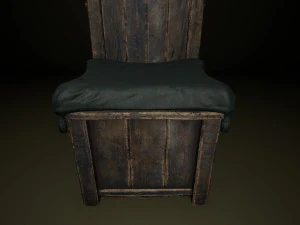 ensemble de chaises Modèle 3D