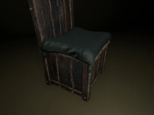 ensemble de chaises Modèle 3D