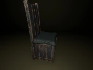 ensemble de chaises Modèle 3D