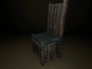 ensemble de chaises Modèle 3D