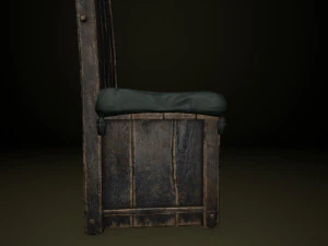 ensemble de chaises Modèle 3D