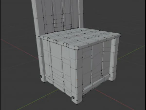 ensemble de chaises Modèle 3D