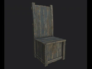 ensemble de chaises Modèle 3D