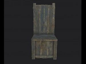 ensemble de chaises Modèle 3D