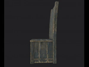 ensemble de chaises Modèle 3D