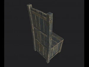 ensemble de chaises Modèle 3D