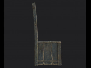 chair set Modello 3D