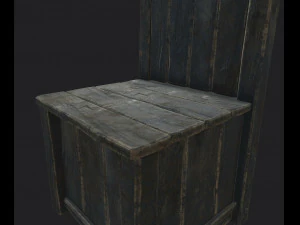 ensemble de chaises Modèle 3D