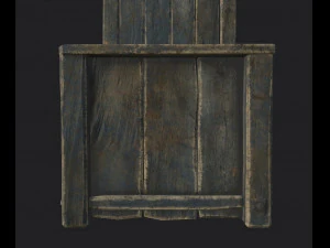 ensemble de chaises Modèle 3D