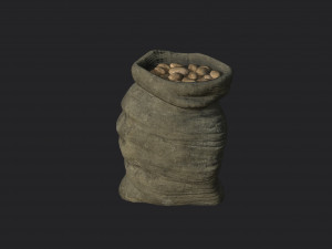 potato bag 3D मॉडल
