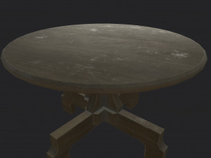 round table 3Dモデル