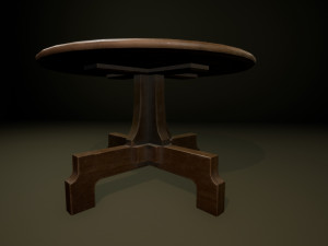 round table 3Dモデル