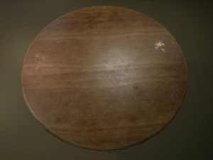 table ronde Modèle 3D