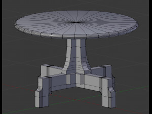 round table 3Dモデル
