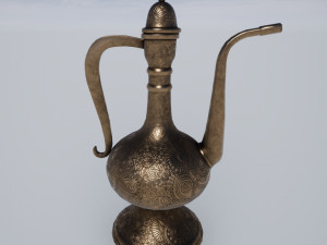 asian jug Model 3D