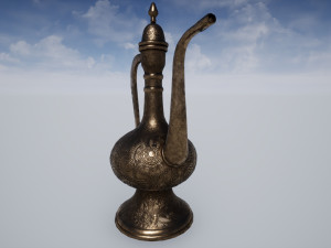asian jug 3D Model