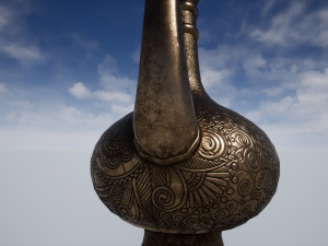 asian jug 3D Model