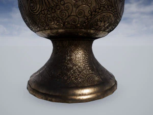 asian jug 3D Model