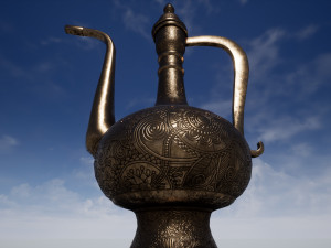 asian jug 3D Model