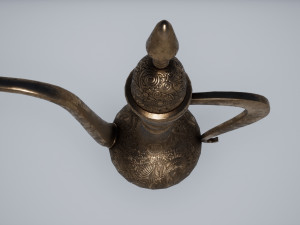 asian jug 3D Model