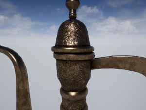 asian jug 3D Model