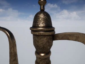 asian jug 3D Model