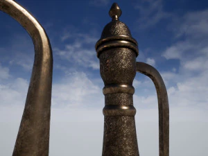 asian jug 3D Model
