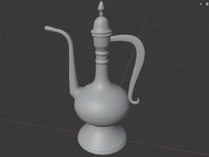 asian jug 3D Model