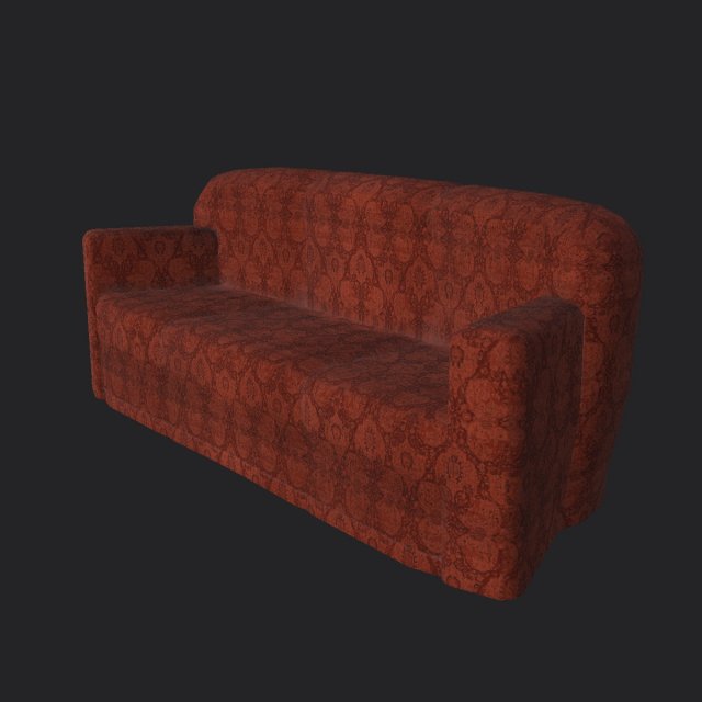 couch Model 3D .c4d .max .obj .3ds .fbx .stl .blend 