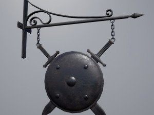 armorer sign 3D Модель